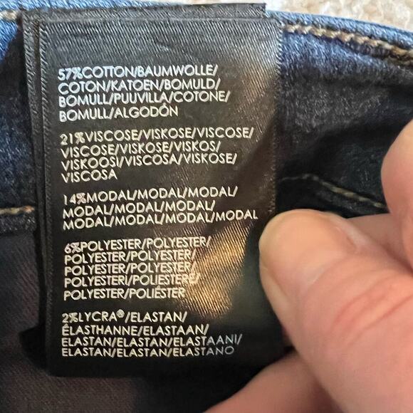 LIVERPOOL Los Angeles Denim Ankle Skinny Blue Mid Rise Jeans Size 2 - Picture 9 of 9